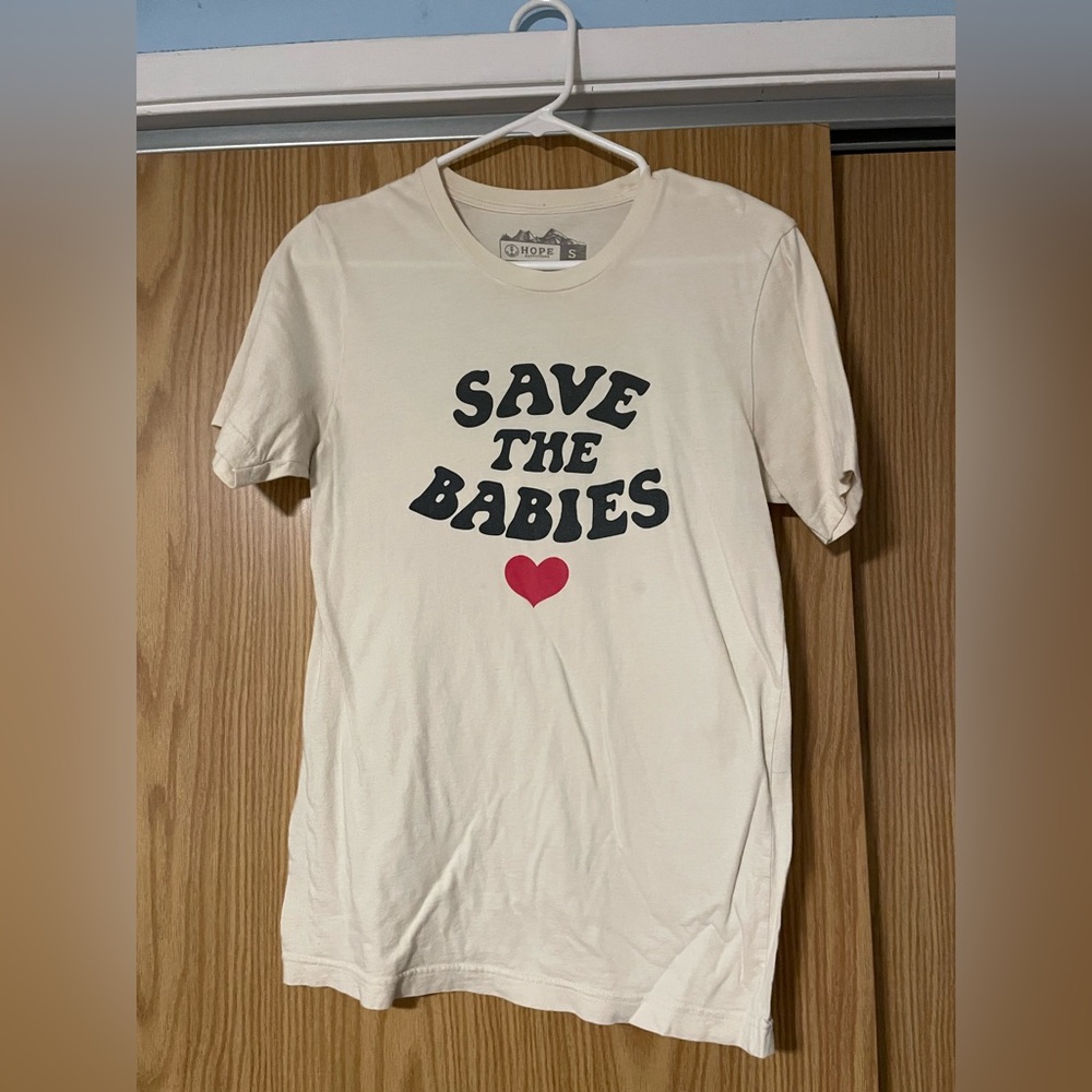 Women’s Save the Babies t-shirt